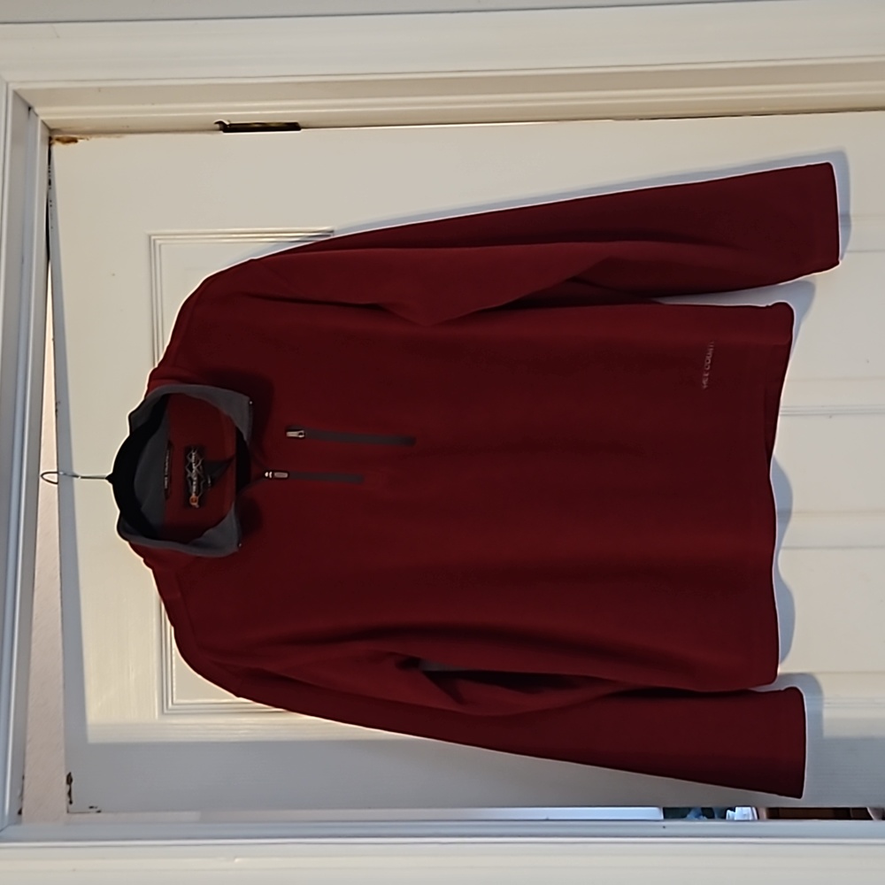 PRE-OWNED FREE COUNTRY MEN'S 1/4 ZIPP LONG-SLEEVE PUT UP